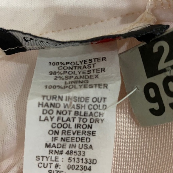 Junior Formal two piece dress Blush pink sz 1 - Picture 7 of 11